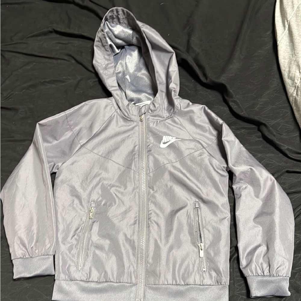 Nike Kids Silver Raincoat size 4T